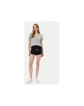 Pantaloni scurti sport dama  A2W10095, Bumbac, Negru, Negru