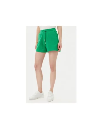 Pantaloni scurti sport dama  GPP25115SH, Bumbac/Poliester, Verde, Verde