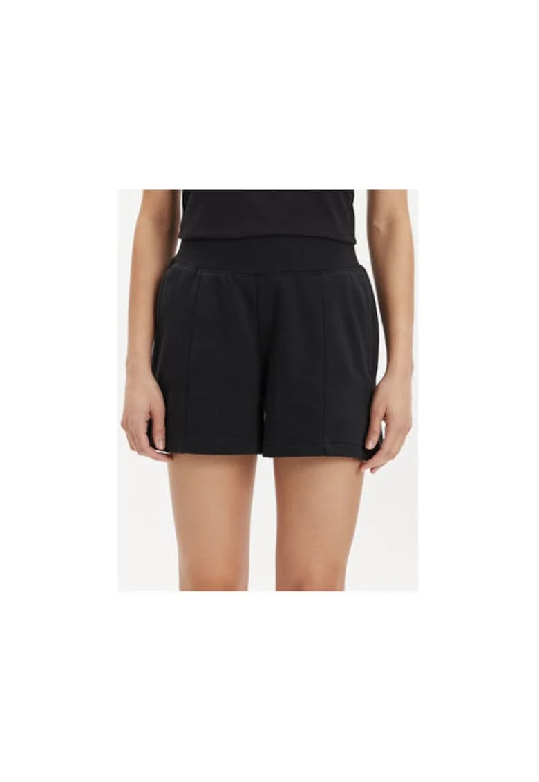 Pantaloni scurti sport dama  2073461, Bumbac/Poliester, Negru, Negru