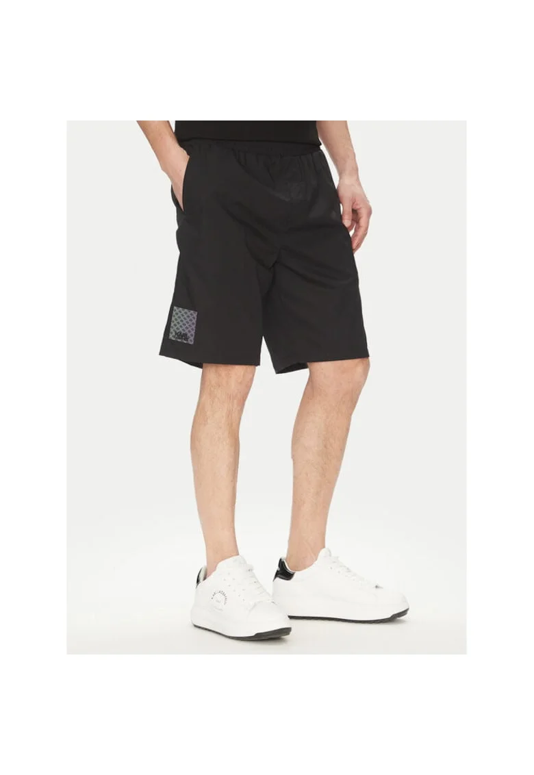 Pantaloni scurti sport barbati  265709 552600, Bumbac, Negru, Negru