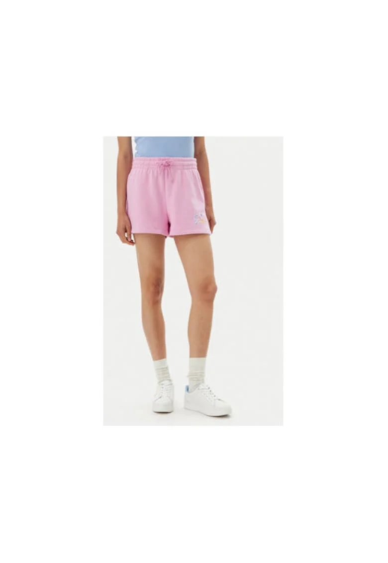 Pantaloni scurti sport dama  769323-09, Bumbac /Poliester reciclat, Roz, Roz