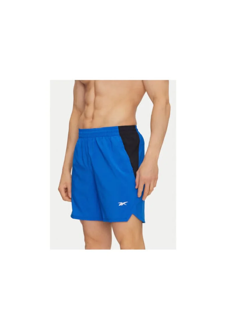 Pantaloni scurti sport barbati  112634, Poliester reciclat, Albastru, Albastru