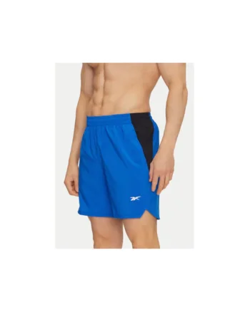Pantaloni scurti sport barbati  112634, Poliester reciclat, Albastru, Albastru