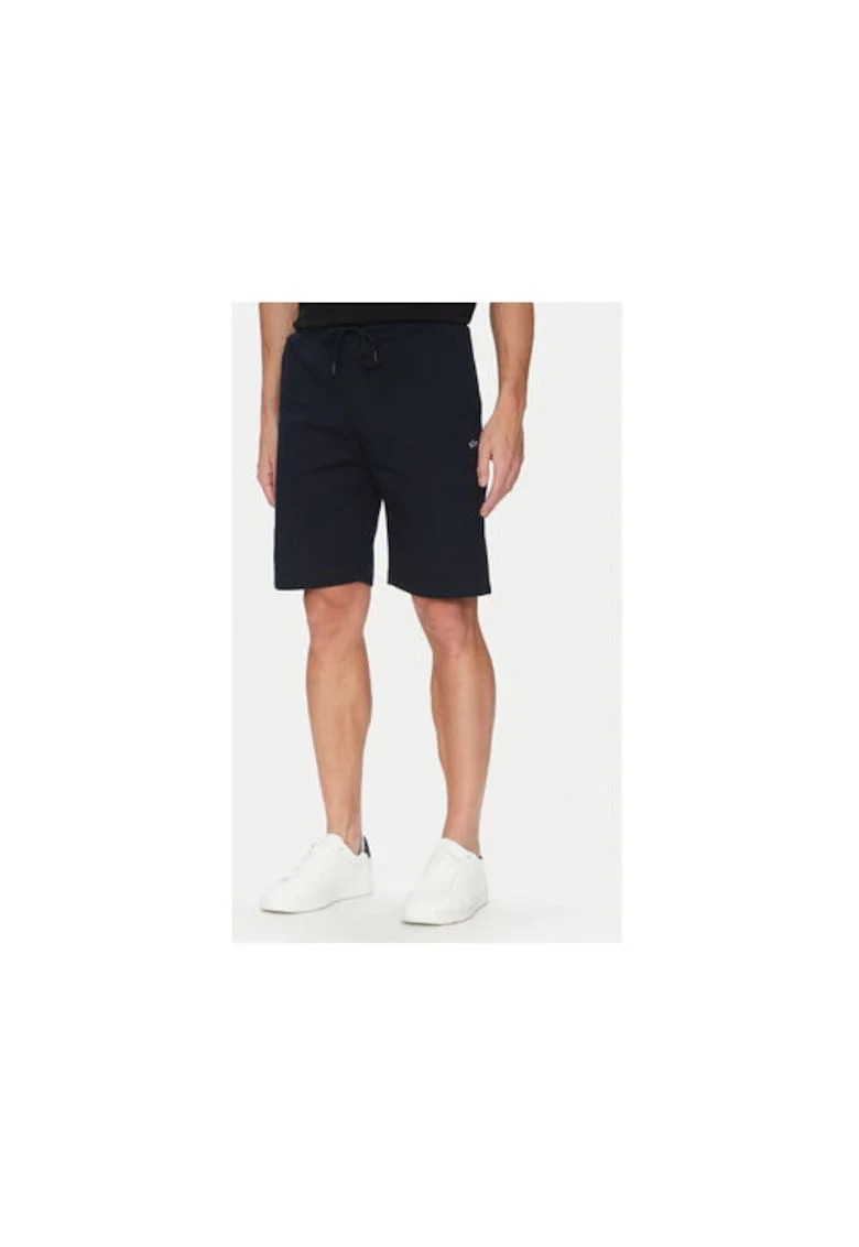 Pantaloni scurti sport barbati  C0P1237, Bumbac/spandex, Bleumarin, Bleumarin