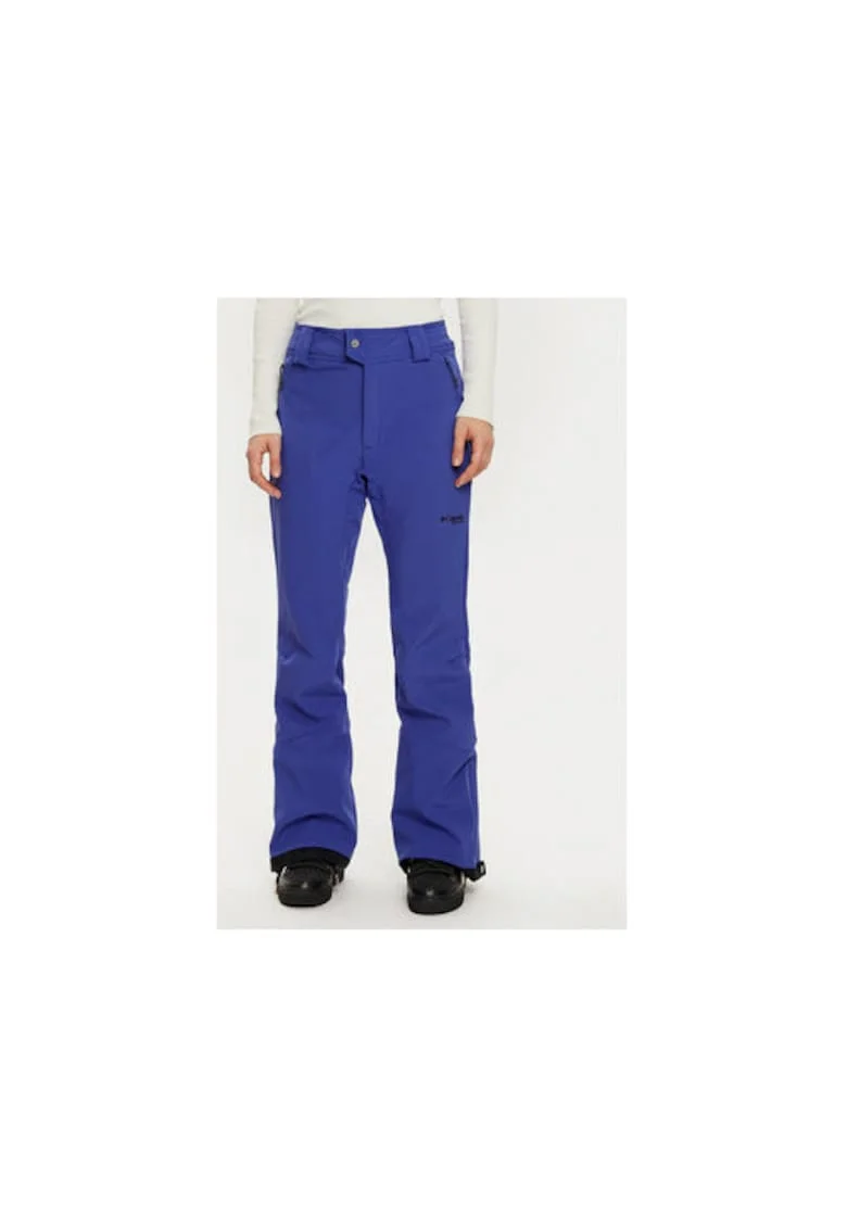Pantaloni ski dama,  303984311, Poliester, Albastru, Albastru