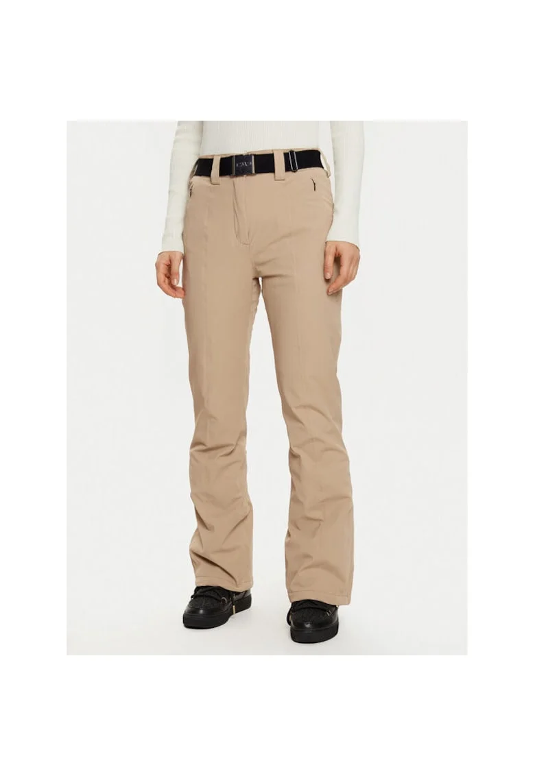 Pantaloni ski dama,  304332197, Poliester, Alb, Alb