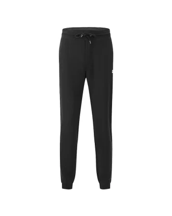 Pantaloni cu snur de ajustare pentru fitness Chalex, Negru
