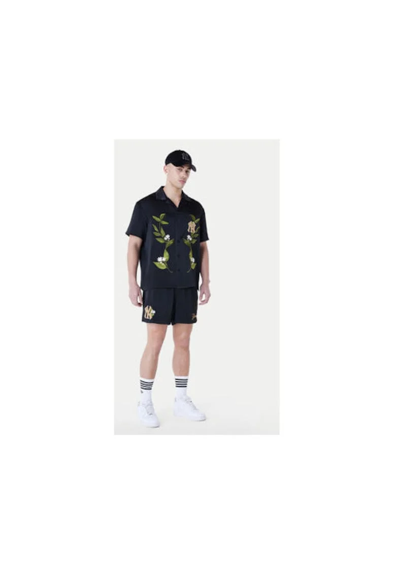 Pantaloni scurti sport barbati  60596375, Rayon/Poliester reciclat, Negru, Negru