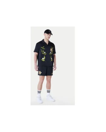 Pantaloni scurti sport barbati  60596375, Rayon/Poliester reciclat, Negru, Negru