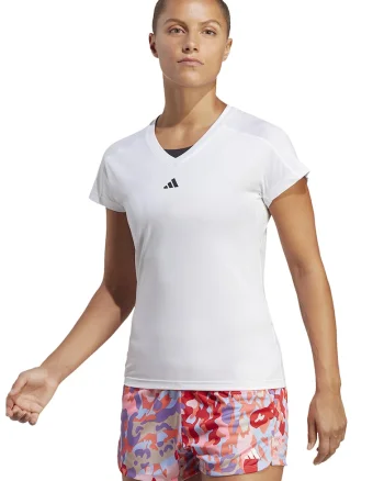Tricou slim fit pentru antrenament Essentials, Alb