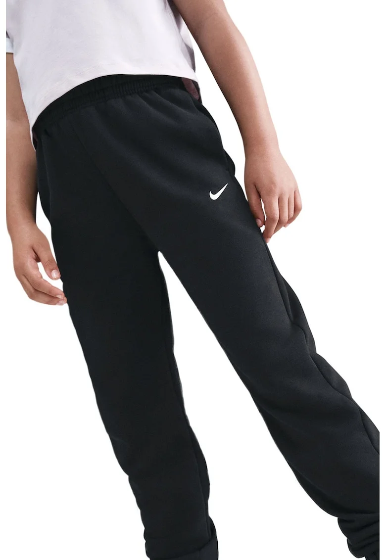 Pantaloni de trening regular fit din amestec de bumbac Trend, Alb/Negru