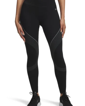 Colanti fara cusaturi, pentru antrenament Vanish, Negru/Gri inchis