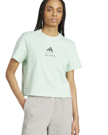 Tricou cu logo pentru antrenament, Verde pal