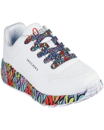 Pantofi sport copii  Uno Lite-subtle Love, 27, Alb