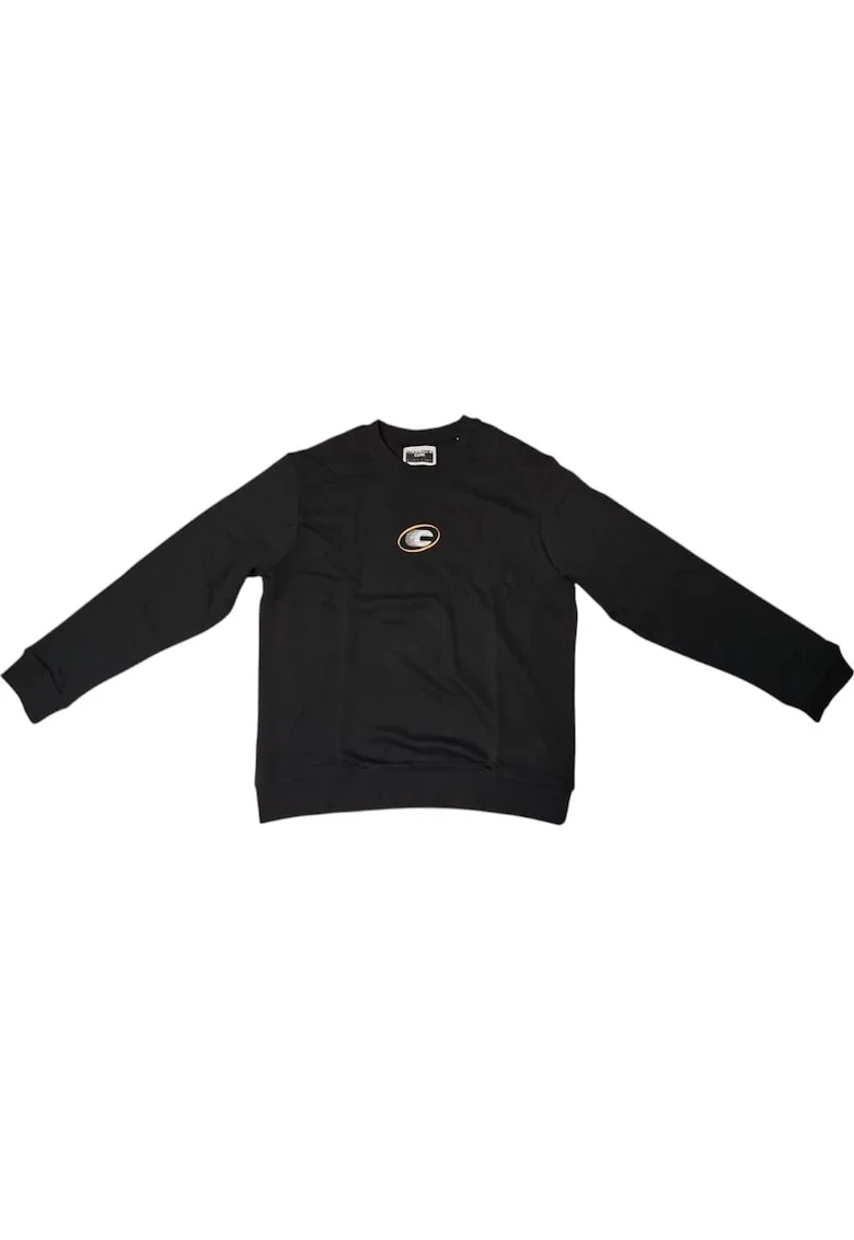 Bluza JACK &JONES Vibrant Crew Back Print 39771, Negru