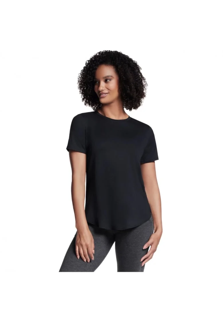 Tricou sport  poliester, negru, Negru