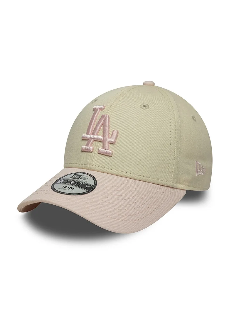 Sapca baseball cu broderie logo League Ess 9Forty, Bej/Roz prafuit
