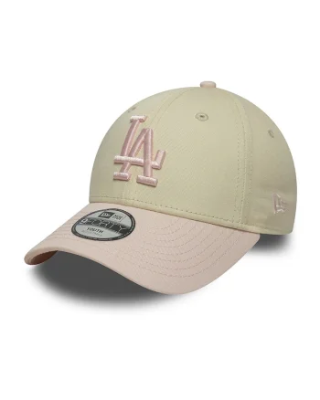 Sapca baseball cu broderie logo League Ess 9Forty, Bej/Roz prafuit