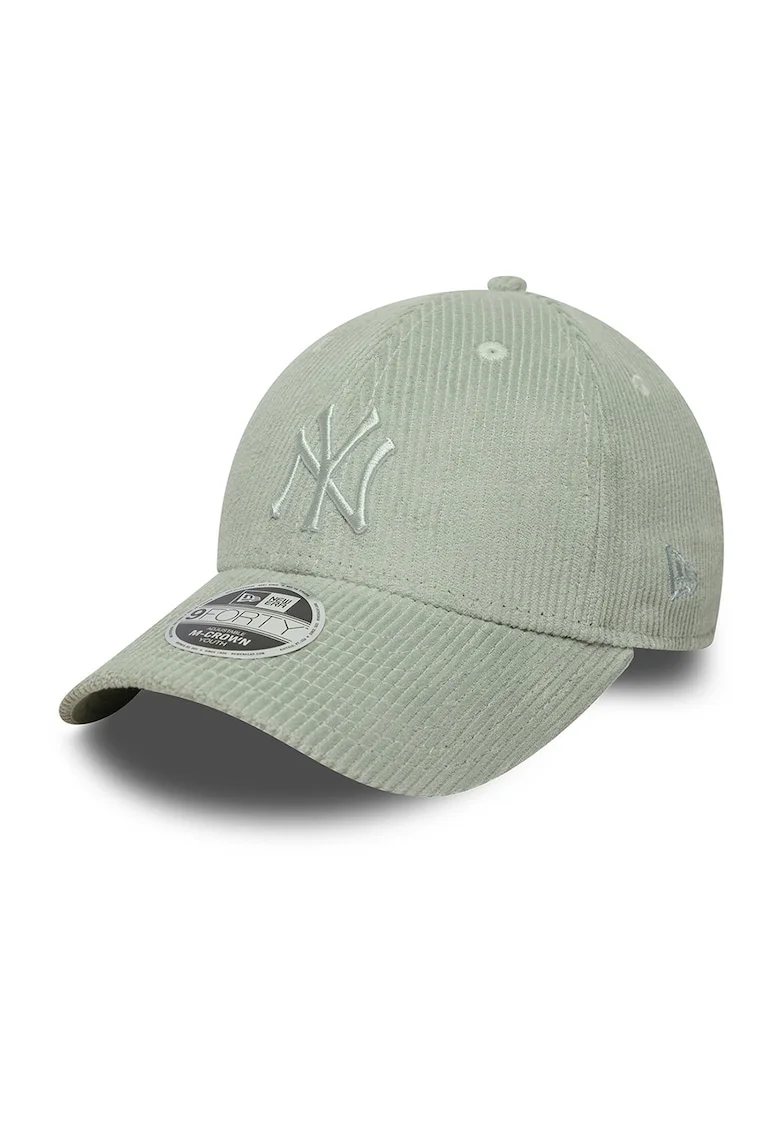 Sapca din bumbac cu broderie logo 9Forty, Verde deschis