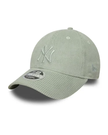 Sapca din bumbac cu broderie logo 9Forty, Verde deschis