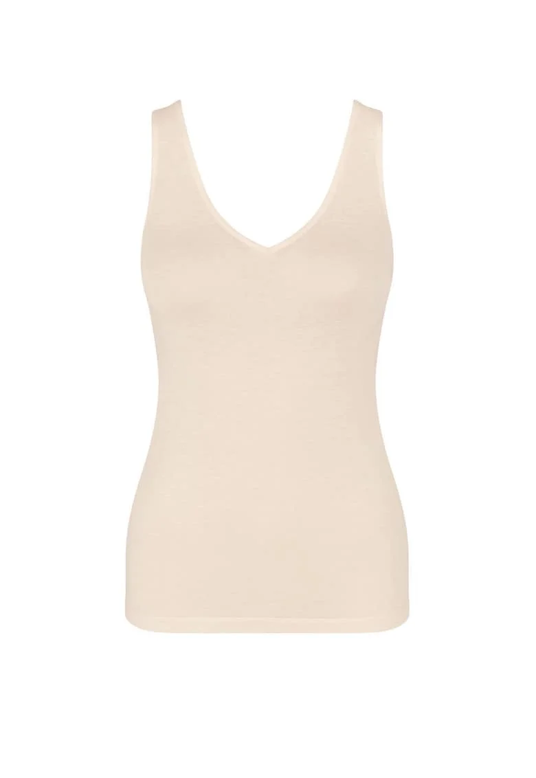 Maiou Sloggi EVER Cosy Tank Top,  alb, Alb