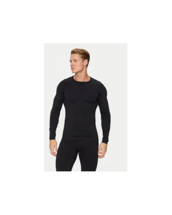 Bluza termica barbati,  303945916, Poliamida, Negru, Negru