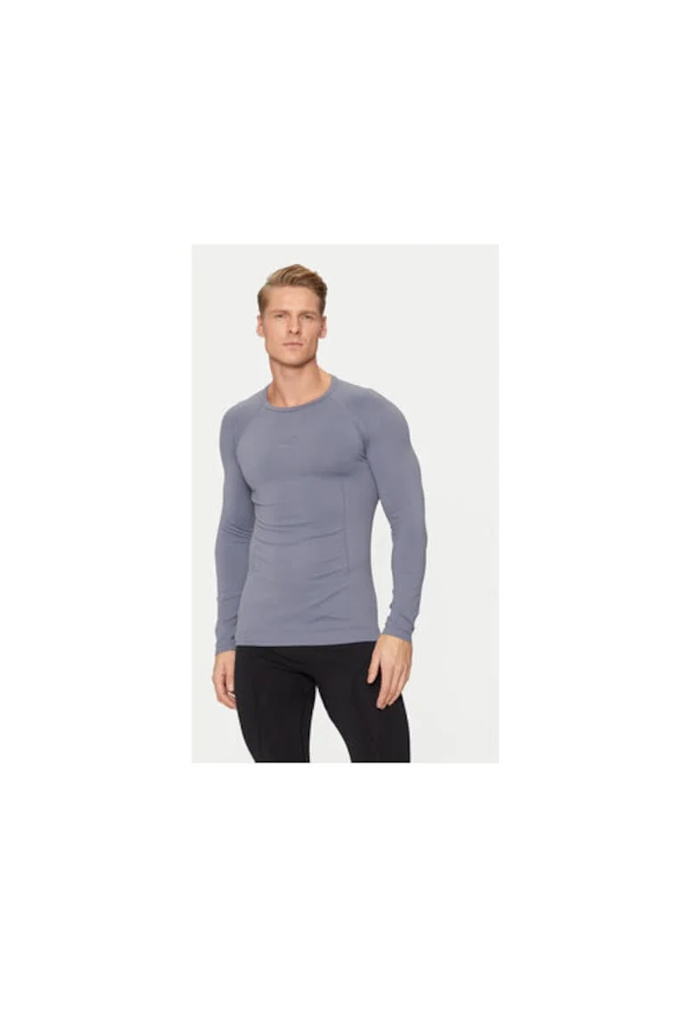 Bluza termica barbati,  303945923, Poliamida, Albastru, Albastru