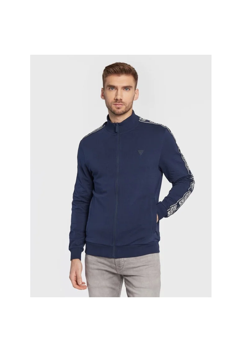 Bluza sport barbati,  777688, Bleumarin, Bumbac