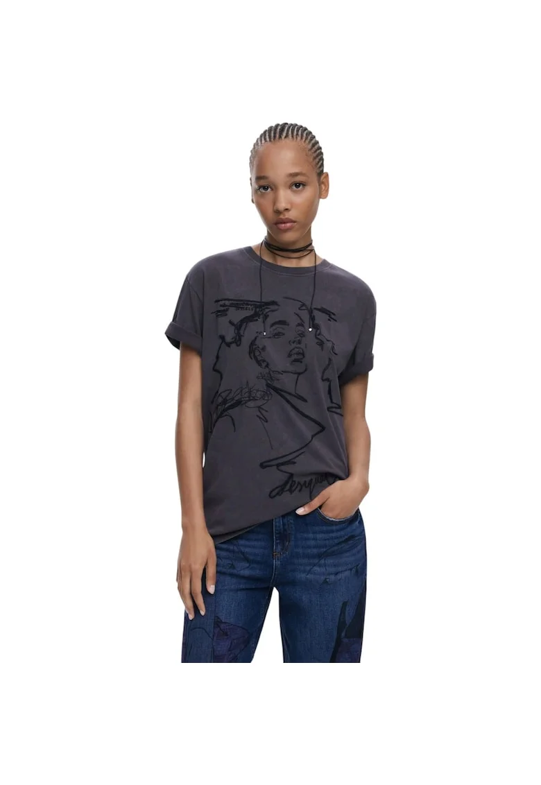 Tricou  Budapest 48983, Violet