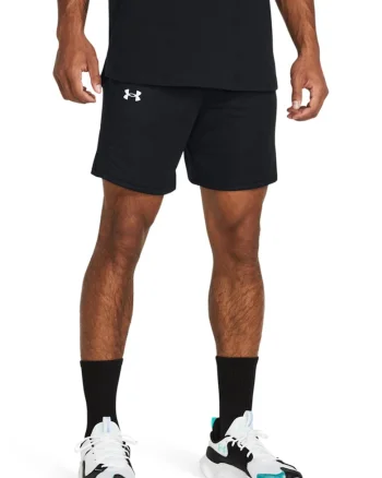 Pantaloni scurti pentru baschet Zone 7" Baseline, Negru