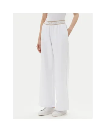 Pantaloni de trening dama  Emporio Armani, 7W000281 AF12501, Poliester/Bumbac, Bej, Bej