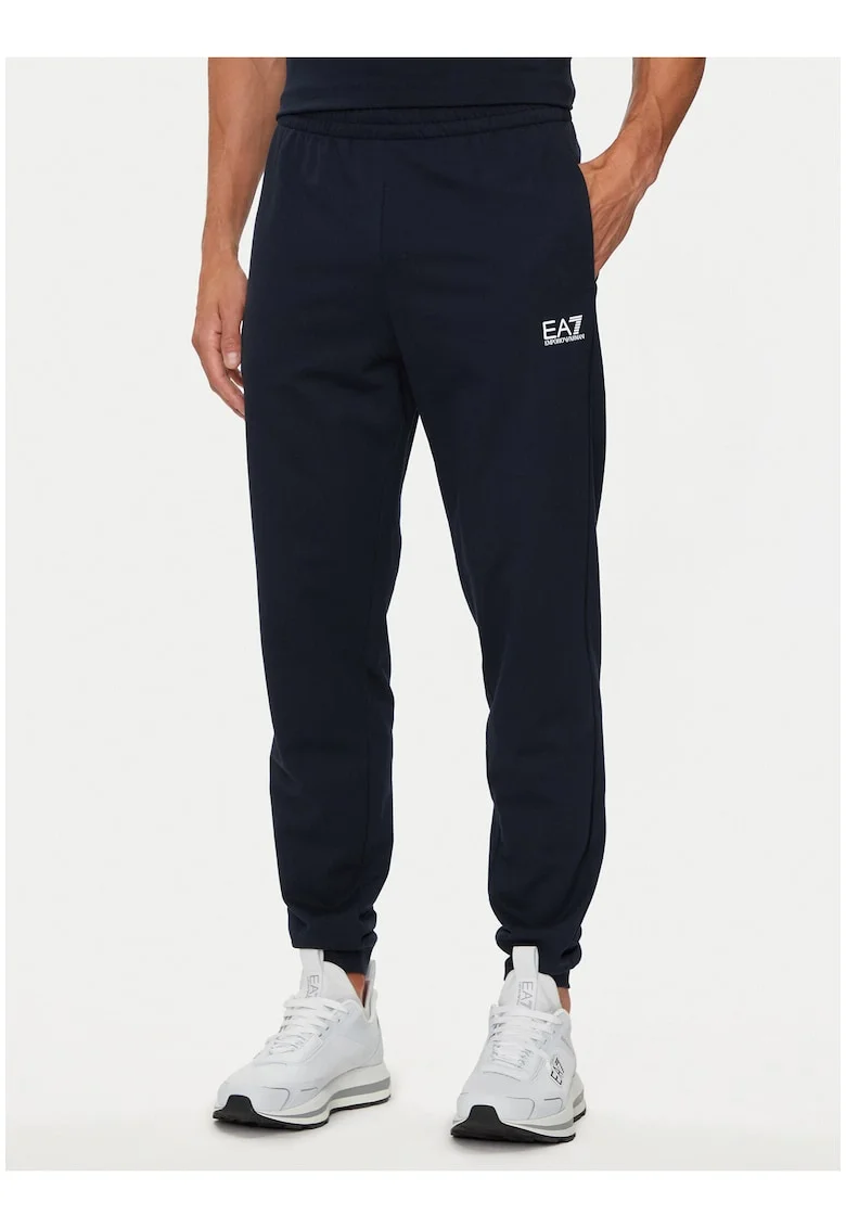 Pantaloni de trening barbati  Emporio Armani, 8NPP66 PJVRZ, Bleumarin