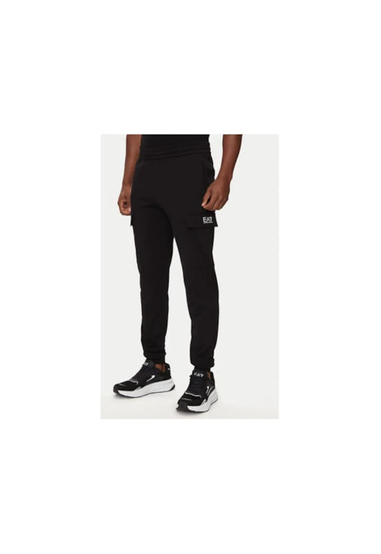 Pantaloni de trening barbati  Emporio Armani, 8NPP67 PJVRZ7, Negru