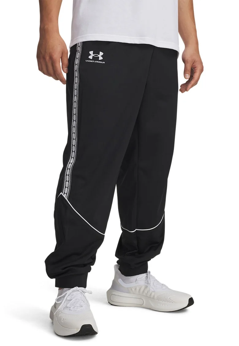 Pantaloni lejeri de trening pentru fitness 96 Terrace, Alb/Negru
