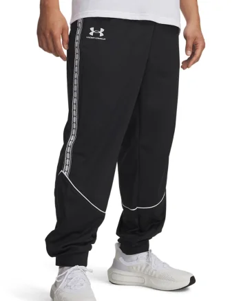 Pantaloni lejeri de trening pentru fitness 96 Terrace, Alb/Negru