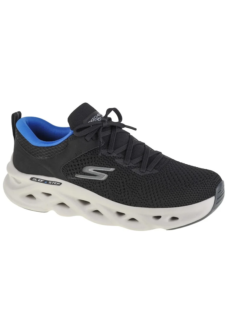 Pantofi de alergat,  Go Run Swirl Tech-Dash Charge 220302-BKBL, Negru