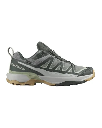 Pantofi cu tehnologie Gore-Tex pentru drumetii X Ultra 360 Edge, Gri cenusiu/Gri inchis
