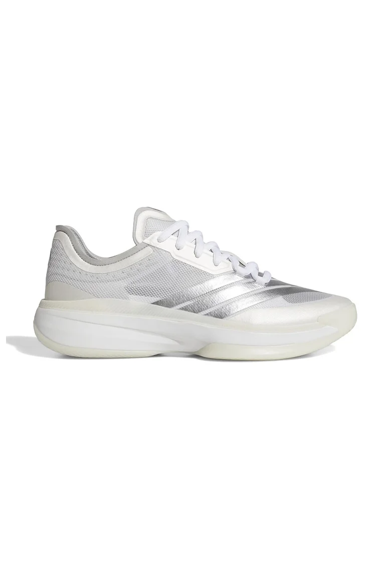 adidas Performance, Pantofi pentru baschet Adizero Select 3.0, Alb/Argintiu