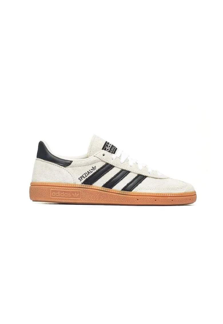 dama  Handball Spezial, piele naturala, alb, Alb/Negru