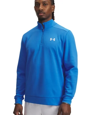 Bluza cu fenta cu fermoar pentru fitness, Albastru royal