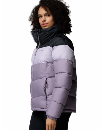 Geaca cu model colorblock Puffect™ II, Negru/Gri