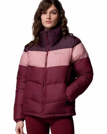 Geaca cu model colorblock Puffect™ II, Visiniu/Violet tyrian/Roz prafuit