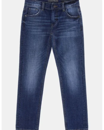 Blugi slim fit cu talie medie, Bleumarin