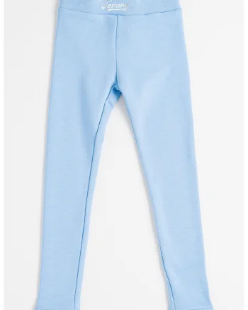 Colanti cu logo, Albastru pastel