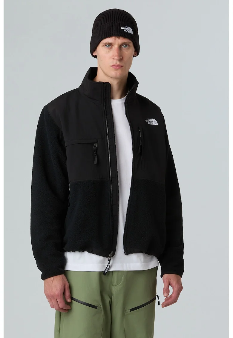 Jacheta cu logo Retro Denali, Negru