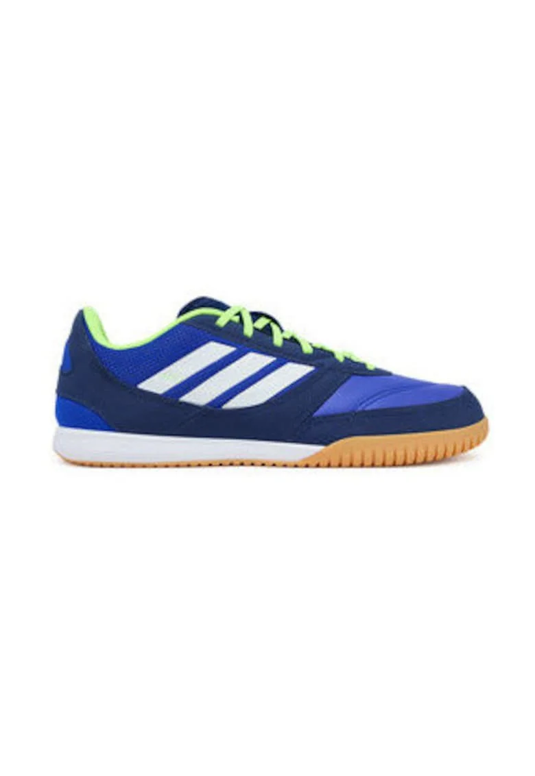 Pantofi sport pentru fotbal cu logo din piele naturala