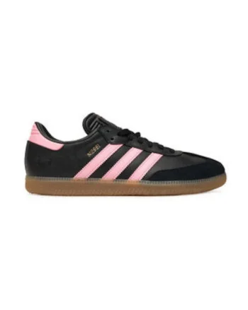 Pantofi sport pentru fotbal din piele cu logo contrastant