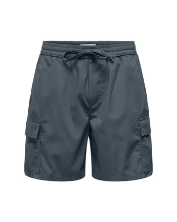 Pantaloni scurti sport barbati  Sons, 22034462, Bumbac/Poliester, 45797, Gri