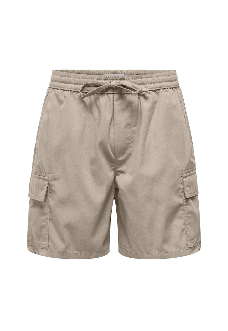 Pantaloni scurti sport barbati  Sons, 22034462, Bumbac/Poliester - 54697, Bej
