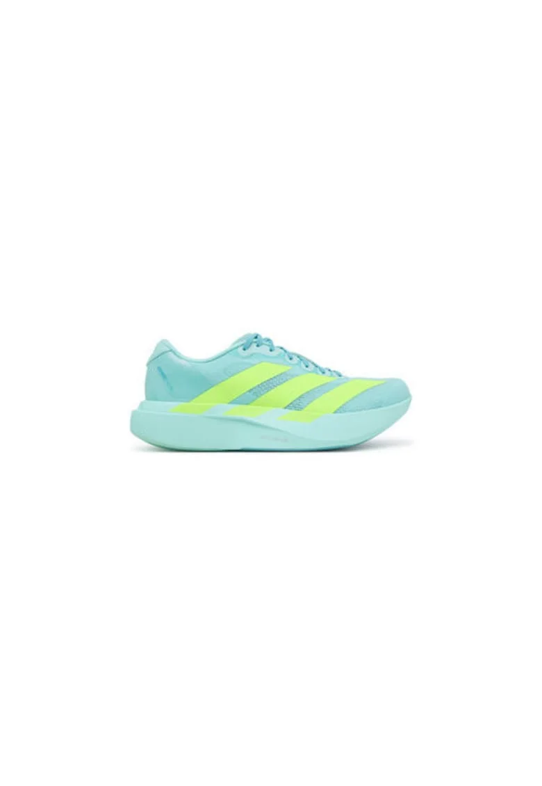 Pantofi cu talpa inalta din material textil pentru alergare